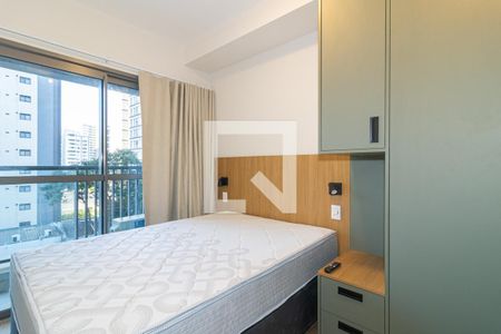 Quarto Suíte de apartamento para alugar com 1 quarto, 32m² em Indianópolis, São Paulo