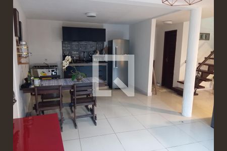 Sala de Jantar e cozinha  de casa para alugar com 2 quartos, 240m² em Itanhangá, Rio de Janeiro