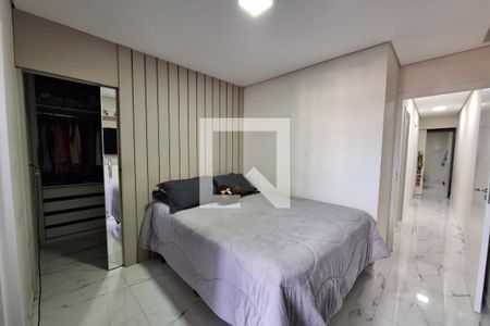 Suíte de apartamento à venda com 3 quartos, 70m² em Parque das Nações, Santo André