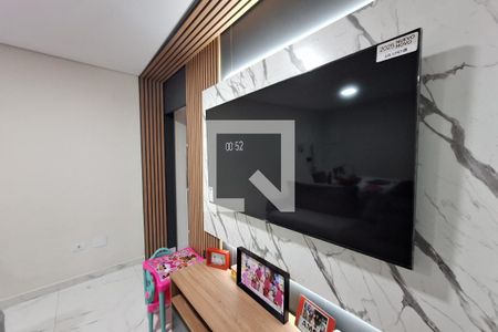 Sala de apartamento à venda com 3 quartos, 70m² em Parque das Nações, Santo André