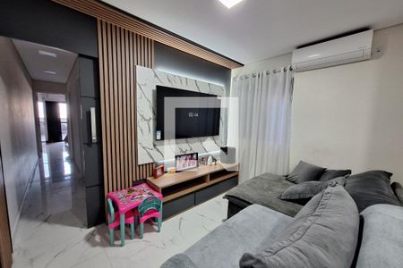 Sala de apartamento à venda com 3 quartos, 70m² em Parque das Nações, Santo André