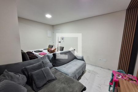 Sala de apartamento à venda com 3 quartos, 70m² em Parque das Nações, Santo André