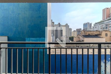 Varanda de kitnet/studio para alugar com 1 quarto, 46m² em Santa Cecilia, São Paulo