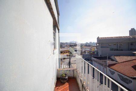 Varanda da Sala de apartamento para alugar com 1 quarto, 56m² em Vila Mangalot, São Paulo
