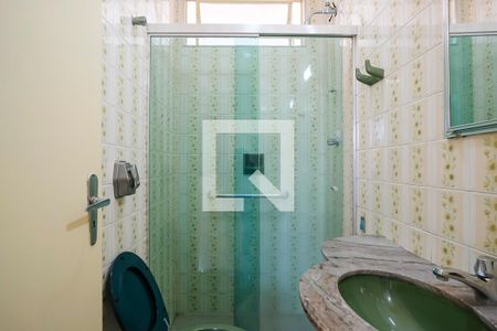 Banheiro da suíte de casa para alugar com 3 quartos, 120m² em Rudge Ramos, São Bernardo do Campo