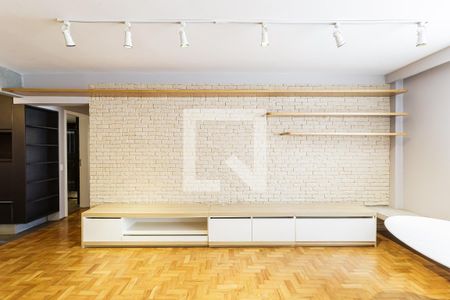 Sala de apartamento para alugar com 2 quartos, 105m² em Indianópolis, São Paulo