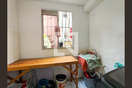 Cozinha e Área de Serviço de apartamento à venda com 2 quartos, 43m² em Estácio, Rio de Janeiro
