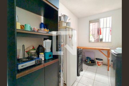 Cozinha e Área de Serviço de apartamento à venda com 2 quartos, 43m² em Estácio, Rio de Janeiro