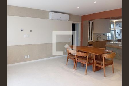 Sala de apartamento para alugar com 3 quartos, 121m² em Barra da Tijuca, Rio de Janeiro