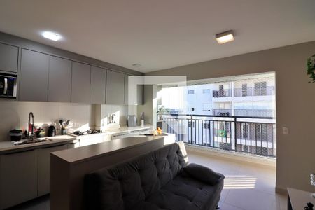 Sala/Cozinha de apartamento à venda com 2 quartos, 58m² em Vila Mussolini, São Bernardo do Campo