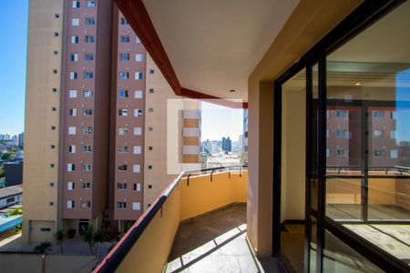 Varanda da sala de apartamento à venda com 4 quartos, 220m² em Jardim Bela Vista, Santo André