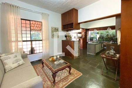 Sala 2 de casa de condomínio à venda com 3 quartos, 375m² em Arvoredo, Nova Lima