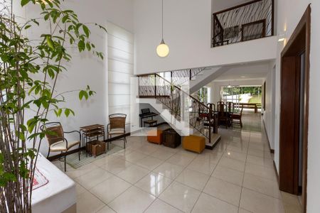 Sala de Estar de casa de condomínio para alugar com 4 quartos, 802m² em Chácara Silveira Ramos, Nova Lima