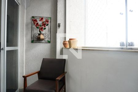 Varanda da sala  de apartamento para alugar com 2 quartos, 70m² em Sion, Belo Horizonte