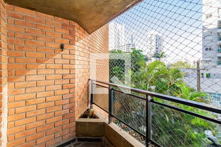 Varanda da Sala de apartamento para alugar com 4 quartos, 97m² em Cidade Monções, São Paulo