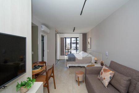 SALA de kitnet/studio à venda com 1 quarto, 40m² em Cruzeiro, Belo Horizonte