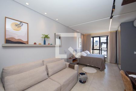 SALA de kitnet/studio para alugar com 1 quarto, 40m² em Cruzeiro, Belo Horizonte