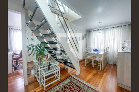 Sala de apartamento à venda com 3 quartos, 108m² em Parque Santo Antônio, São Paulo