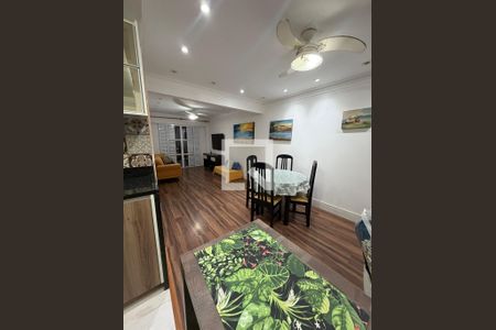 Sala de apartamento para alugar com 1 quarto, 74m² em José Menino, Santos