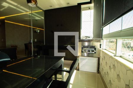 Varanda Gourmet  de apartamento para alugar com 3 quartos, 160m² em Gutierrez, Belo Horizonte