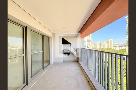 Varanda  de apartamento à venda com 3 quartos, 95m² em Santo Amaro, São Paulo