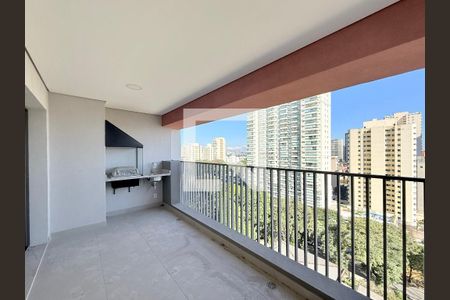 Varanda  de apartamento à venda com 3 quartos, 95m² em Santo Amaro, São Paulo