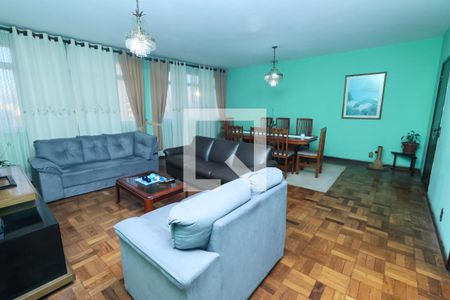 Sala de apartamento à venda com 3 quartos, 160m² em Vila Bastos, Santo André