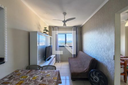 Sala de apartamento para alugar com 2 quartos, 67m² em Cidade Ocian, Praia Grande