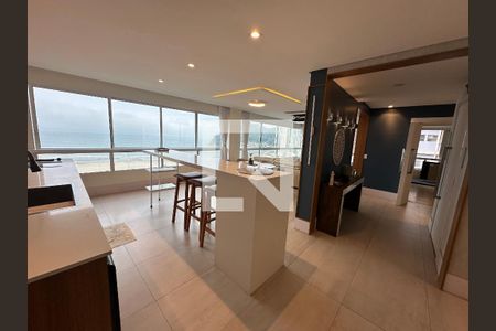 Área gourmet de apartamento para alugar com 4 quartos, 230m² em Itararé, São Vicente