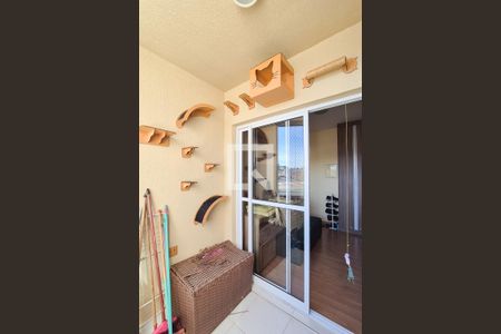 Varanda da Sala de apartamento à venda com 2 quartos, 58m² em Centro, São Bernardo do Campo
