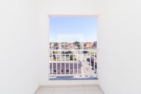 Varanda da Sala/Cozinha de apartamento para alugar com 1 quarto, 30m² em Cidade Antônio Estêvão de Carvalho, São Paulo