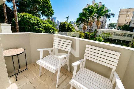 Varanda e Vista de apartamento para alugar com 1 quarto, 35m² em Morro dos Ingleses, São Paulo