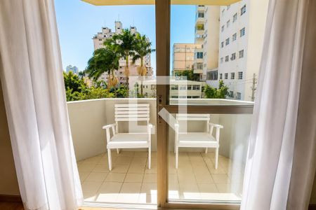 Varanda e Vista de apartamento para alugar com 1 quarto, 35m² em Morro dos Ingleses, São Paulo