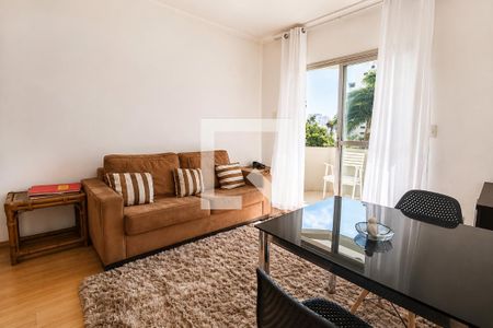 Sala de apartamento para alugar com 1 quarto, 35m² em Morro dos Ingleses, São Paulo