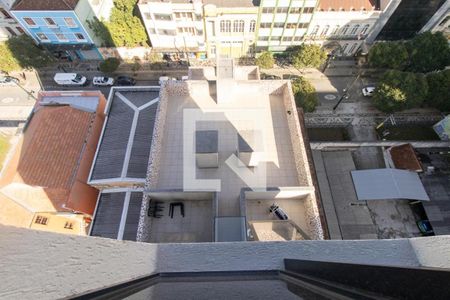 Área externa de kitnet/studio à venda com 1 quarto, 22m² em Centro, Curitiba