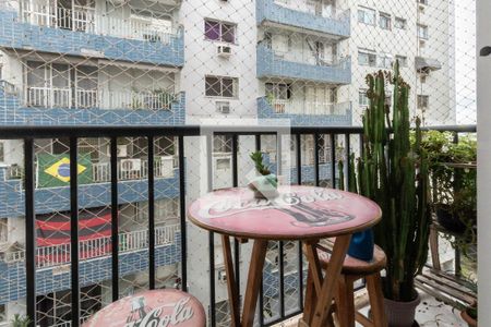 Varanda da Sala de apartamento à venda com 2 quartos, 62m² em Tijuca, Rio de Janeiro