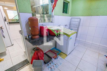area de serviço de casa de condomínio à venda com 2 quartos, 85m² em Cenaculo, Belo Horizonte