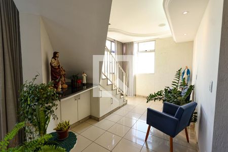 Detalhe Sala de apartamento à venda com 4 quartos, 220m² em Padre Eustáquio, Belo Horizonte