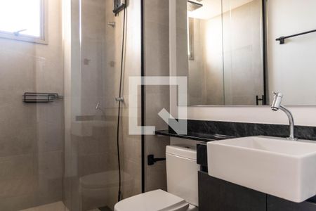Banheiro de apartamento para alugar com 1 quarto, 80m² em Barro Preto, Belo Horizonte