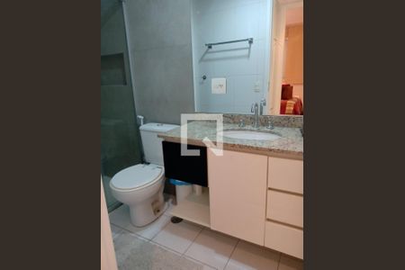 Banheiro de apartamento à venda com 1 quarto, 40m² em Santo Amaro, São Paulo