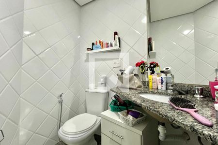 Banheiro da Suíte de apartamento à venda com 3 quartos, 95m² em Jardim Prudência, São Paulo