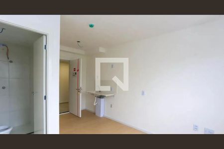 Sala/Quarto/Cozinha de apartamento para alugar com 1 quarto, 17m² em Vila Andrade, São Paulo