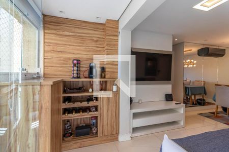 Varanda da Sala de apartamento à venda com 3 quartos, 66m² em Vila Santa Maria, São Paulo