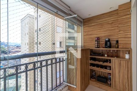 Varanda da Sala de apartamento à venda com 3 quartos, 66m² em Vila Santa Maria, São Paulo