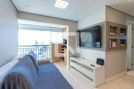 Sala de Estar de apartamento à venda com 3 quartos, 66m² em Vila Santa Maria, São Paulo