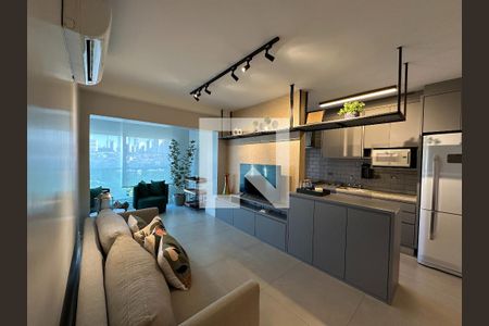 Sala de apartamento para alugar com 2 quartos, 76m² em Vila Ema, São José dos Campos