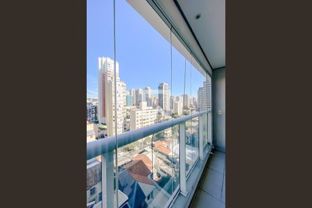 Varanda da Sala de apartamento para alugar com 1 quarto, 35m² em Perdizes, São Paulo