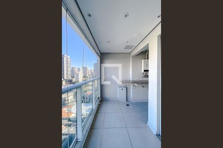 Varanda da Sala de apartamento para alugar com 1 quarto, 35m² em Perdizes, São Paulo