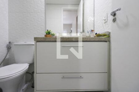 Banheiro da Suíte de apartamento para alugar com 2 quartos, 78m² em Centro, Diadema