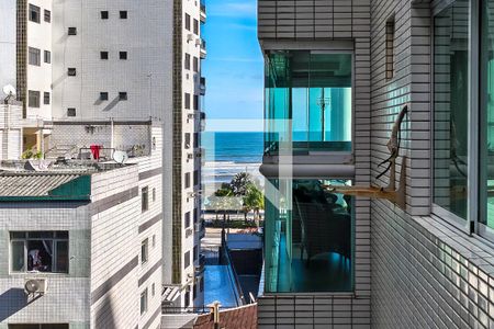 Sacada de apartamento para alugar com 1 quarto, 40m² em Canto do Forte, Praia Grande